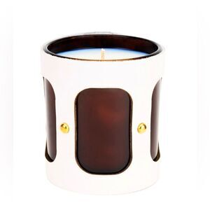 Dillon Luxury Candles “CityscapeView”Designer Luxury Candle White Leather
